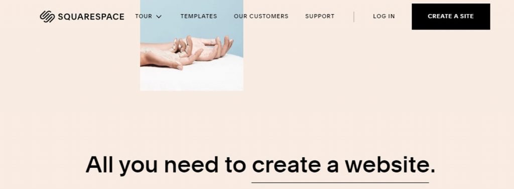 Bloggplattform - Squarespace