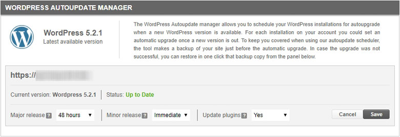 Automatiske oppdateringer for WordPress