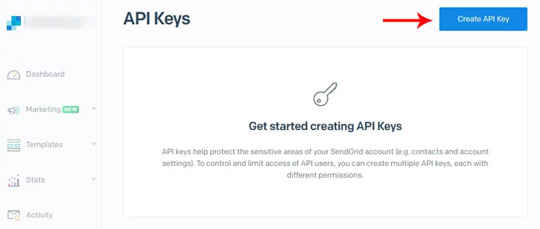 Opprett en API-nøkkel