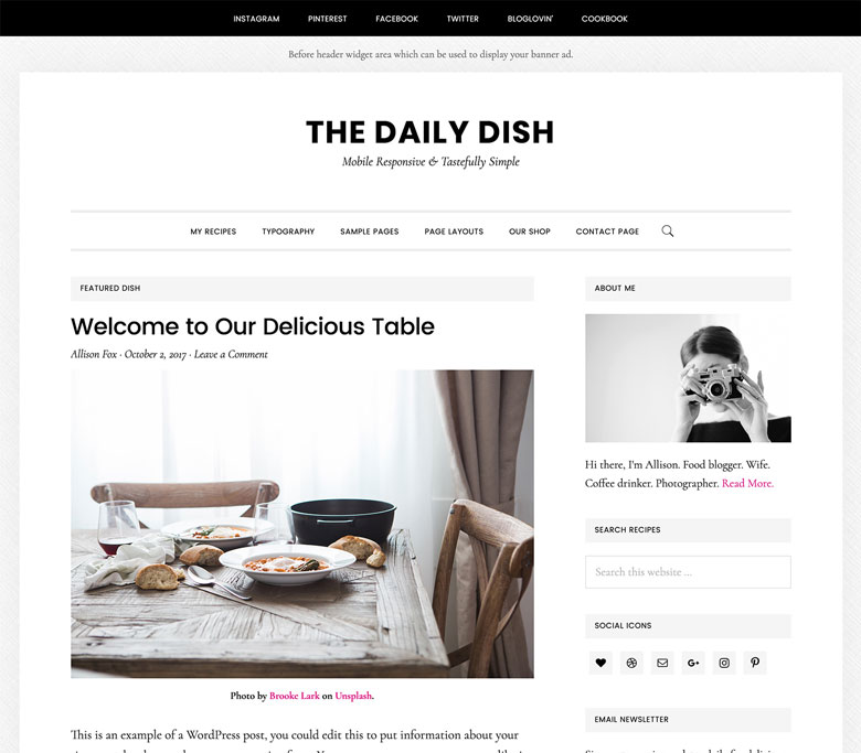 Daily Dish Pro
